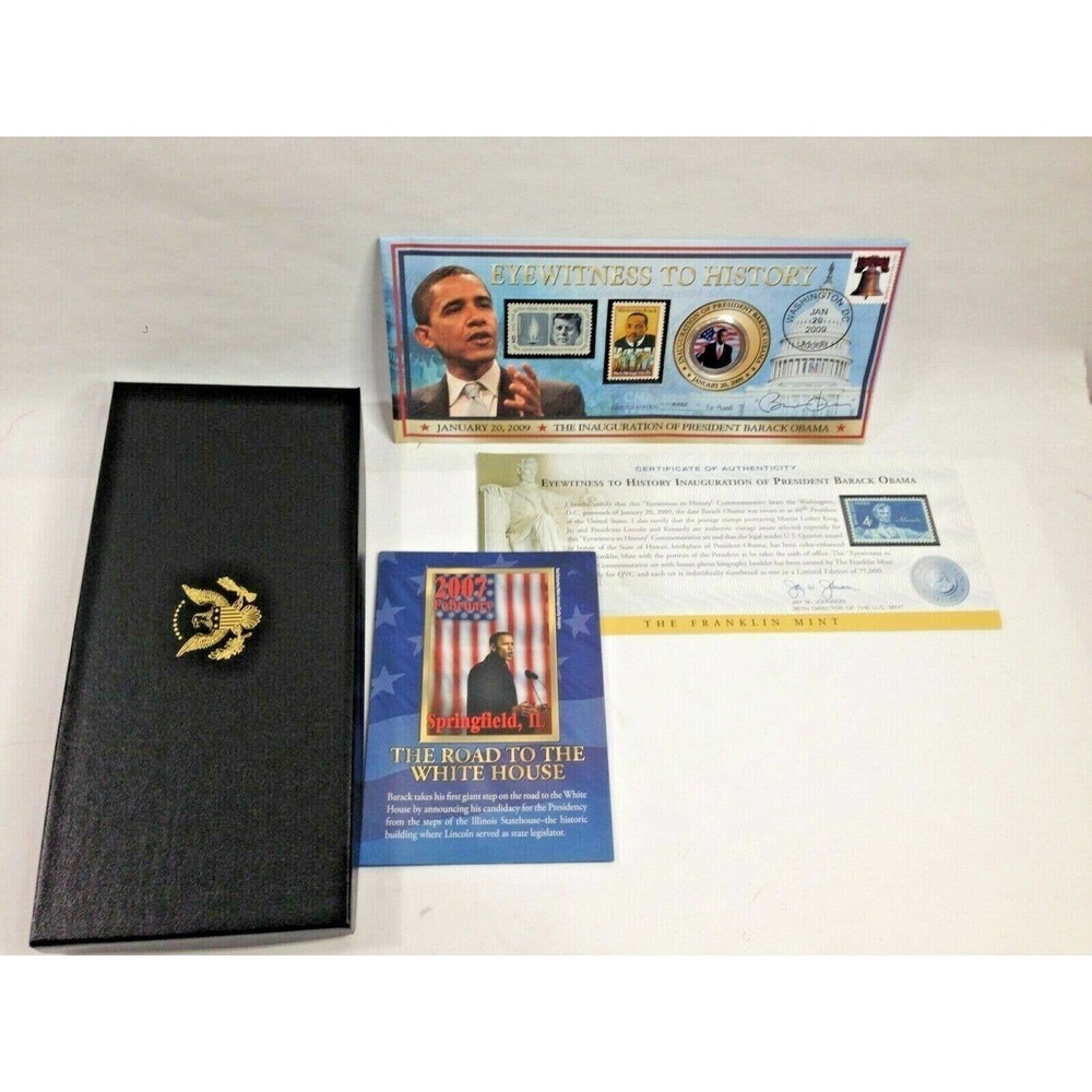 Inauguration President barack obama franklin mint